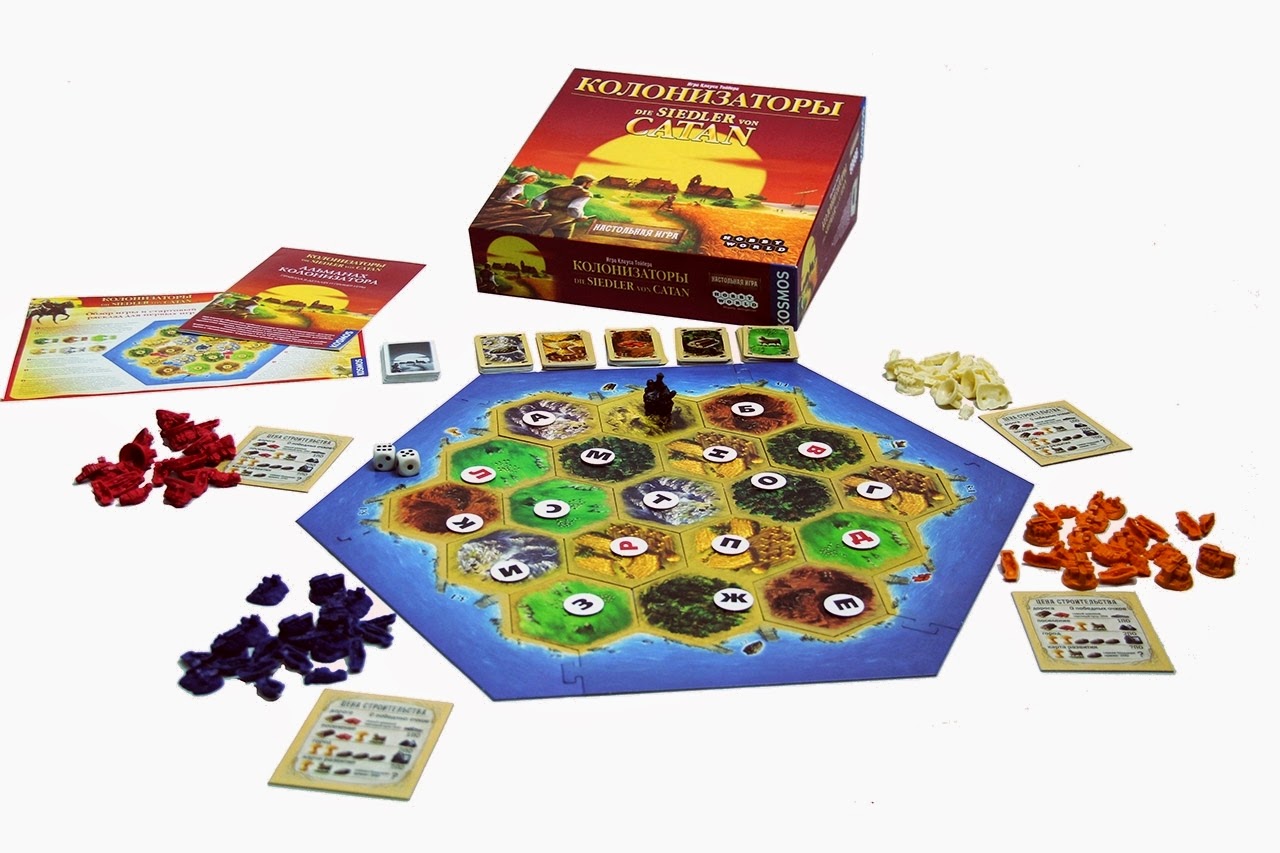 Колонизаторы Catan настольная игра | Купить в интернет магазине Весело Сидим