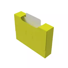 Картотека UniqCardFile Standart 20 mm (желтые)