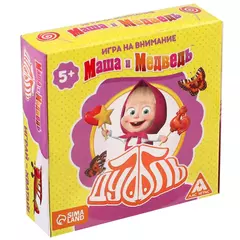 Дуббль, Маша и Медведь, Настольная игра, 55 карт