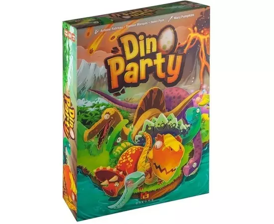 Дино Туса (Dino Party) настольная игра