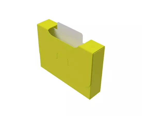 Картотека UniqCardFile Standart 20 mm (желтые)
