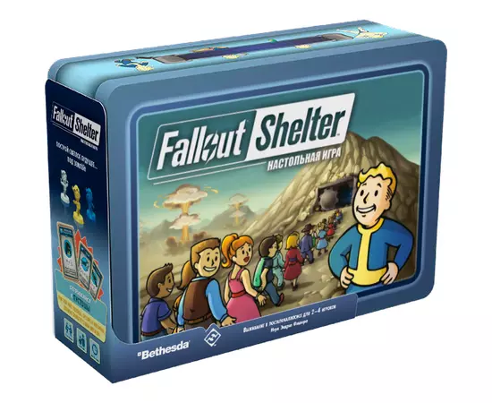 Fallout Shelter настольная игра