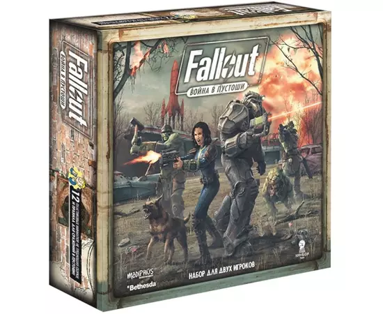 Fallout. Война в Пустоши настольная игра