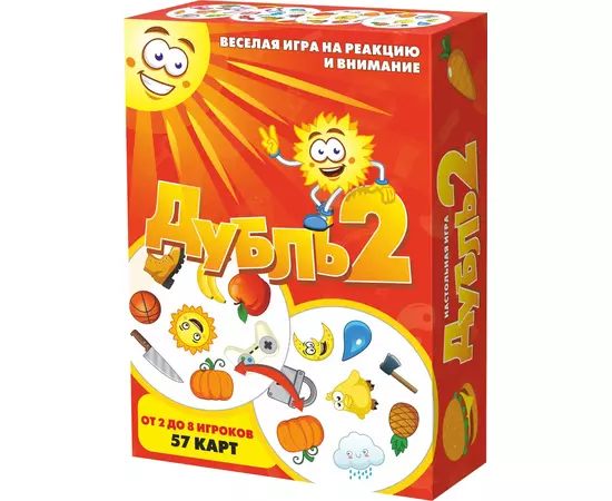 Дубль 2, настольная игра, арт.112233
