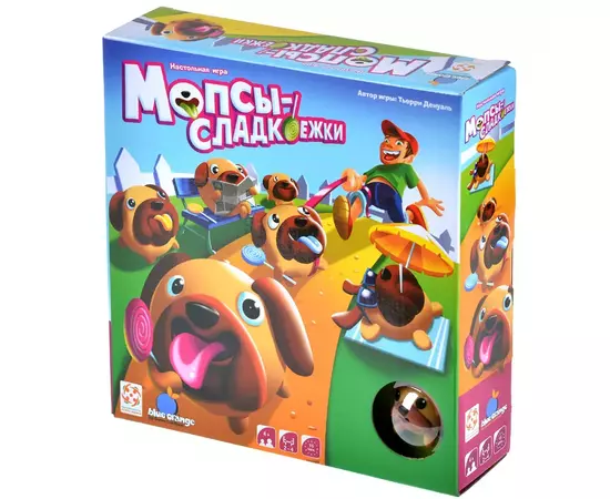Мопсы-сладкоежки настольная игра