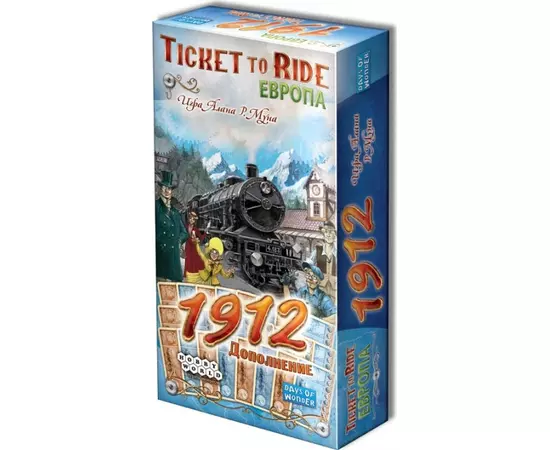 Ticket to Ride Европа 1912 настольная игра